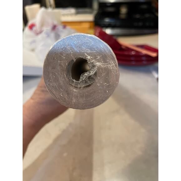 Vintage Bunny Toile Cream W Red Rabbits & Botanicals Prepasted  Double Roll USA - Picture 2 of 12